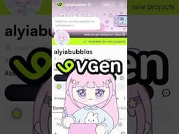 Let me draw for you! #vgen #vtuber #pngtuber #streamer #commission