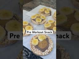 EASY PRE WORKOUT SNACK 🍌