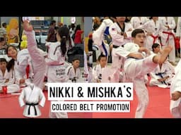 Baylosis Squad Kids Colored Belt Promotion