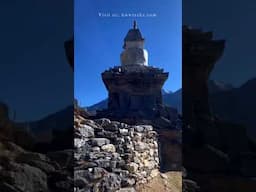 Ama Dablam, the “Mother’s Necklace” of the Himalayas. #hwwtreks #AmaDablam  #EverestRegion #Nepal