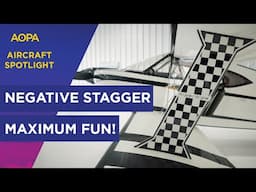 Sorrell Hiperbipe SNS-7: Rare Negative Stagger Biplane
