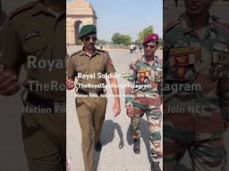 Royal Soldier Reels - Nation First #parasf  #army #ncc #royalsoldier  Follow on Facebook Instagram