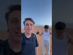 I've ended up in the Sahara Desert...