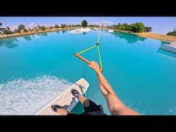 WAKEBOARDING IN CALIFORNIA! WAKE ISLAND