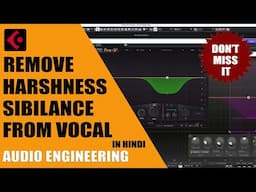 How To Remove Harshness & Esses From Vocal 🔥 #vocalprocessing #vocalmixing #vocals #fabfilter