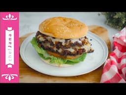 The Ultimate Vegan Smash Burger: Double Patty, Kimchi & Melty Cheese!