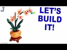 LEGO Botanicals 2025 Mini Orchid 10343 Unboxing & Build Part 1