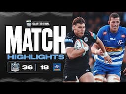HIGHLIGHTS | BKT URC Quarter Final | Glasgow Warriors v DHL Stormers | Friday 30 May 2025
