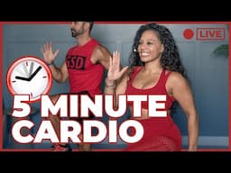 5 Minute Bodyweight Cardio Workout - with Coach Tash