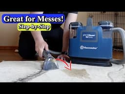 How to Use the Vacmaster Portable Spot Cleaner 400 Series