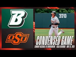 Cowboys vs. Binghamton, NCAA Regional - Oklahoma State Baseball Highlights