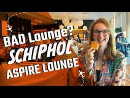 Honest Review of Aspire Lounge 41 at Amsterdam Schiphol Airport