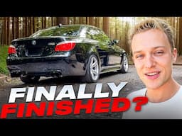 FIRST TIME drifting & nearly CRASHING my M5 E60! - Finally finished?