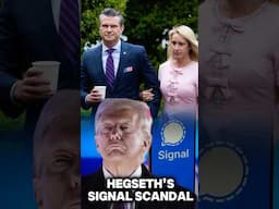 Hegseth on the Brink as ‘Signalgate’ Scandal Explodes!
