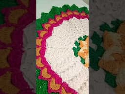 Transformar fios em arte de crochê #crochet