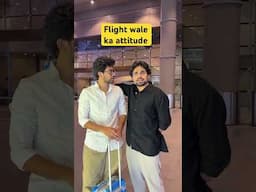 Flight travel ka showoff #shorts #satishray #comedy