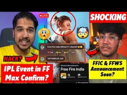 SHOCKING 🤯 - Desi Gamer on FFIC & FFWS Announcement Soon?, IPL Event in FF Max, Pahadi Gaming