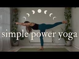 Simple Power Yoga Flow 🔥 Strong, Spicy, & Joyful 💪
