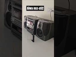 Aiwa nsx-s52 .#hifi #shorts