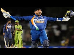 Harbhajan singh hit hard to shoaib akthar
