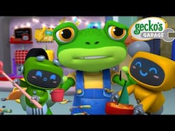 Tidy Up, Mechanicals! | Gecko's Garage | Trucks For Children | Cartoons For Kids