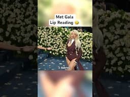 She wore a tablecloth to the Met Gala?! 😱
