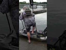 How to Launch a Fishing Kayak!#kayakbassfishing #kayakfishingtips