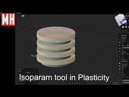 The powerful ISOPARAM tool in Plasticity 25.1.7
