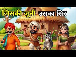 🔴 जिसकी जूती उसका सिर । Hindi Moral Story |Kahani | नई कहानियाँ I | Moral kahani। bedtime story