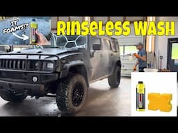Cleaning Cosmetic PPF With DIY Rinseless Wash Through A Foam Gun!