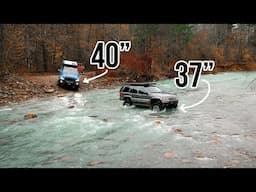 WJ & AEV Prospector in the Ozarks