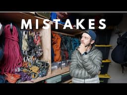 WE HAVE REGRETS: What we would change about our outdoor gear wall… *& tips to build your own*