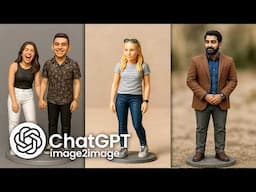 FREE Collectible FIGURINE IMAGE GENERATION in ChatGPT! How GOOD the results are? A Guide