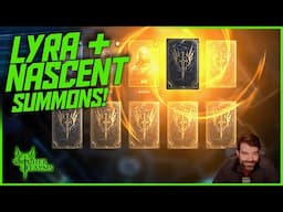 Doing my Lucky Pick + Nascent Summons! || Watcher of Realms