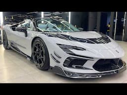 Ferrari SF90 Spider MANSORY F9XX - Interior and Exterior Walkaround 4K