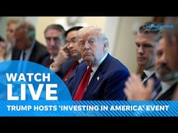 Live: Donald Trump hosts Nvidia, Eli Lilly executives for 'Investing in America' White House event