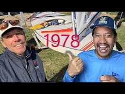 OLD Sunfish Sailboat TOP SHOWING at World Championship | Paul Foerster