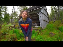 Shelter Camping alone in Alaska Bear Country *I was more afraid of the beavers*