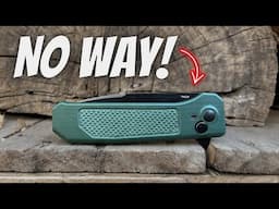 Never Seen A Pocket Knife Have This Feature Before! 154CM Kizer Brat