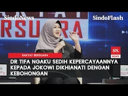 Dituding Pembenci Jokowi, dr Tifa: 2014 Saya Memilih Joko Widodo dengan Kebanggaan | Rakyat Bersuara