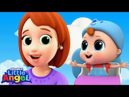 Baby's First Words | Little Angel | 💤 Bedtime, Wind Down, and Sleep with Moonbug Kids
