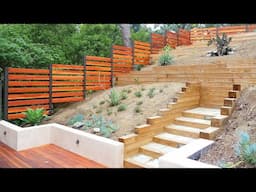 BACKYARD WOODEN PRIVACY FENCE DESIGN IDEAS | CHEAP PRIVACY FENCE IDEA FOR OUTDOOR GARDEN LANDSCAPING