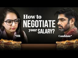 How to NEGOTIATE your salary in an interview | For Freshers & Experienced Professional