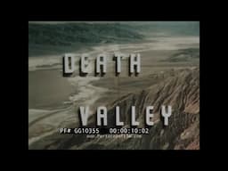 1958 HOME MOVIE   TRIP TO DEATH VALLEY, NEVADA   ZABRISKIE POINT   SCOTTY'S CASTLE  BORAX GG10355