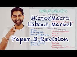 Labour Market Themes - Micro/Macro Effects - Paper 3 Revision (AQA/Edexcel)