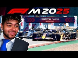 Championship Leader gets a PUNCTURE! F1 Manager: 2025 DLC Career S2 Part 4