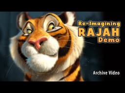 Drawing Realistic Rajah  - Creating Creatures in Photoshop (Adobe Max Throwback)