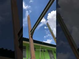 Hbeam 350 dan WF 500, Konstruksi Baja Gedung Sekolah