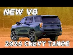 New V8 for 2026 Chevy Tahoe: Smart Engineering or Marketing Spin?