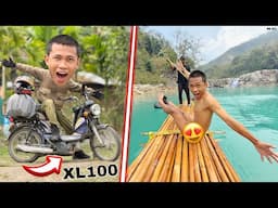 Mere XL 100 25 Crore Ke Super Bike Se Challenge Ride Abb Suru🔥ll Meghalaya Tour Ep-1